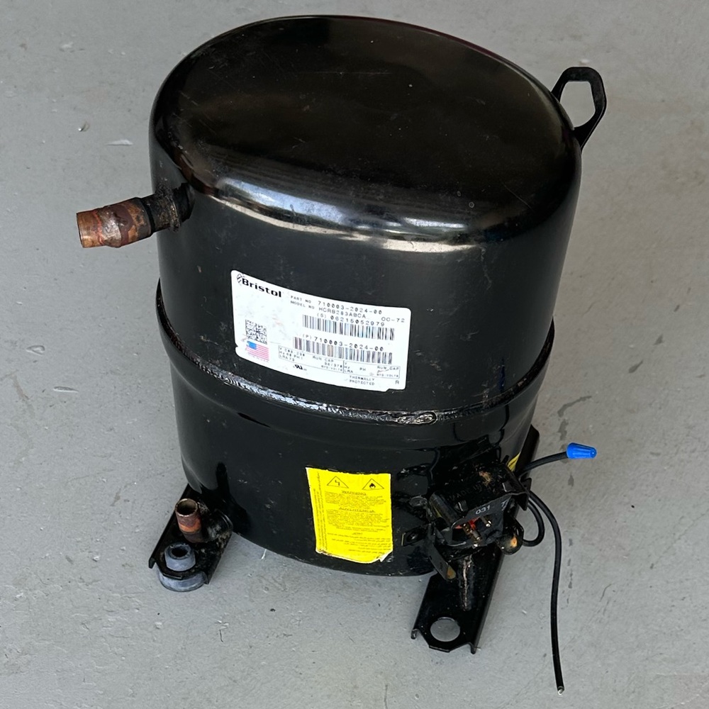 Bristol Hcr Compressor, Model Number: Hcrb283abca - image 3